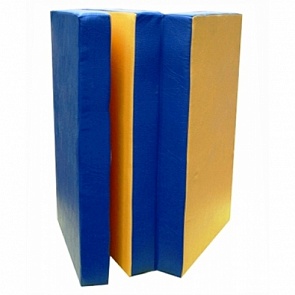 Мат гимнастический складной 1,5 х 1 м, толщина 10 см (Вертикаль, Мат10_1,5 х 1 м складной)